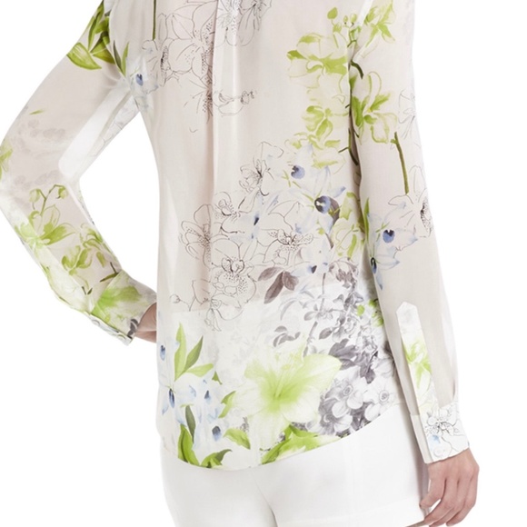 BCBGMaxAzria Tops - NWOT BCBG MaxAzria Loora Long-Sleeve Silk Blouse